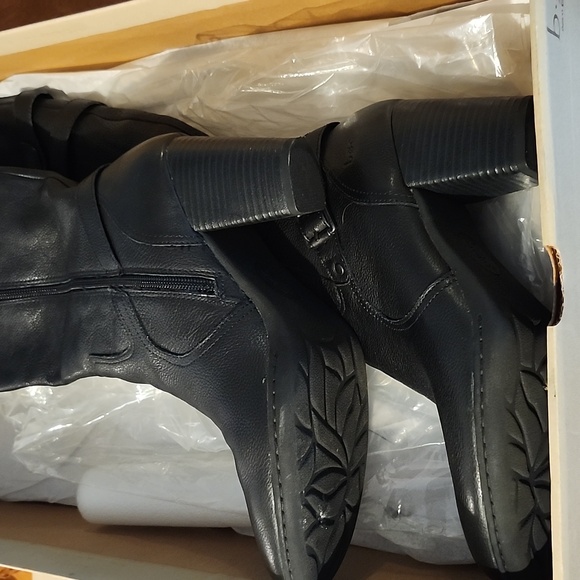 Born on Concept 3", 16" Knee High Boots Genuine Leather - Picture 4 of 7